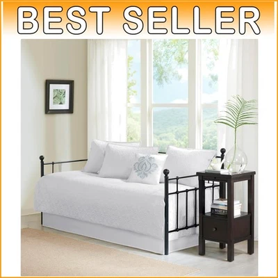 Juego de funda de sofá cama clásica de 6 piezas inspirada en una cabaña - lavable a máquina cómodo Foto 1 de 4