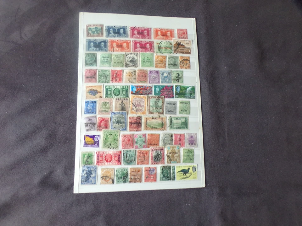 British Commonwealth  - Various Mint And Used Overprint Stamps (39) - Image 1 of 1