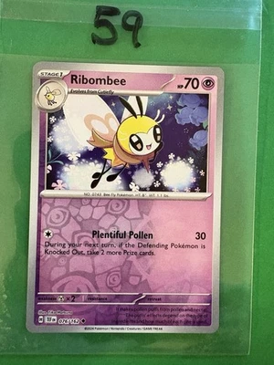 Ribombee 076/162 Sv05: Temporal Forces Reverse Holo - Image 1 of 2