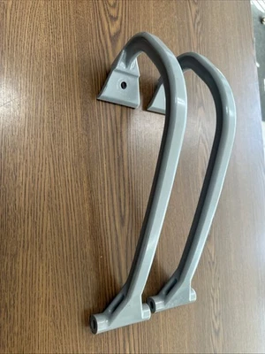 Polaris Snowmobile Silver Ski Loops XC SP 500 600 700 800 Classic RMK SKS - Image 1 of 4