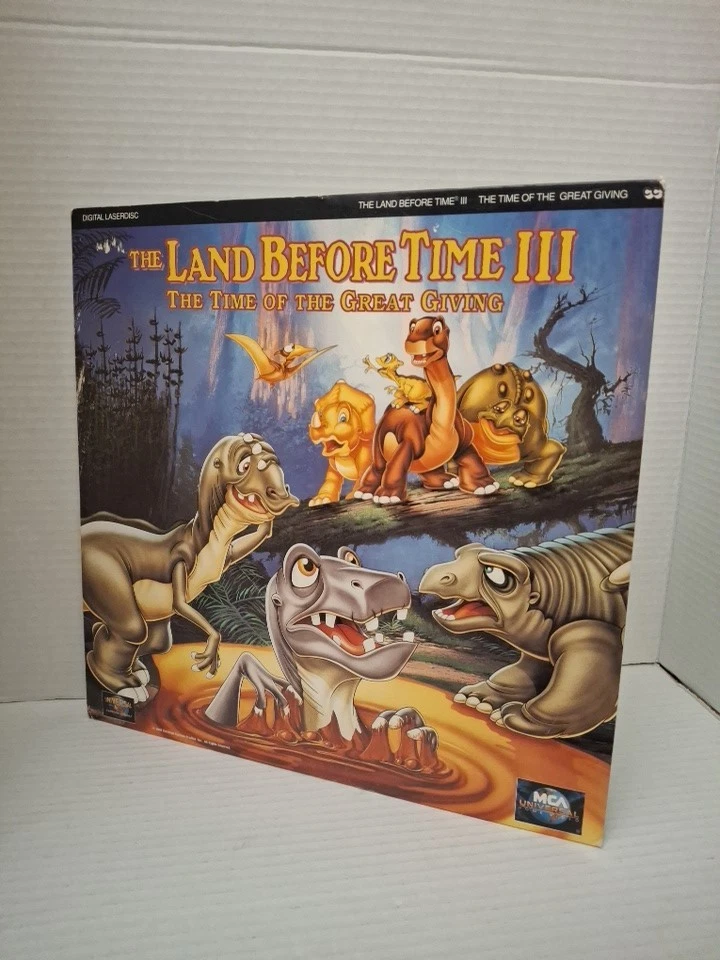 The Land Before Time III: The Time Of The Great Giving (1995 LASERDISC),gr - Image 1 of 2