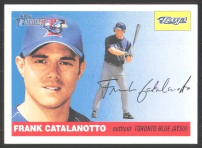 2004 Topps Heritage Frank Catalanotto Toronto Blue Jays #52 - Image 1 of 2