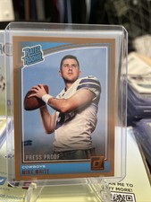 2018 Panini Donruss Rated Rookie Press Proof Bronze Mike White #335