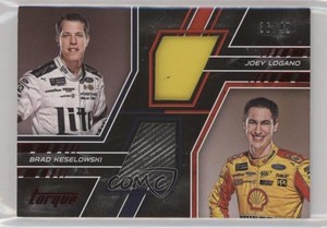 2017 Panini Torque Pairings Materials Red /49 Brad Keselowski Joey Logano #PM-KL