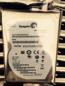 *New* Seagate Momentus (ST9500325AS) 500GB, 5400RPM, 2.5" Internal Hard Drive - Picture 1 of 3