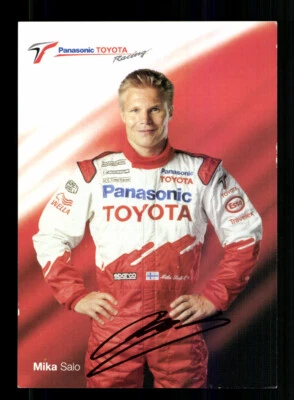 Mika Salo Autogrammkarte Formel 1 Druck Signiert + A 228650 - Bild 1 von 2