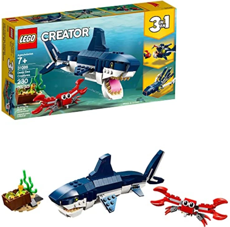 LEGO Creator 31088: Deep Sea Creatures-NEW in Damaged box - Image 1 of 1