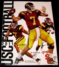 USC TROJANS FOOTBALL 2011 MEDIA GUIDE MATT BARKLEY T.J. McDONALD + TEAM HISTORY