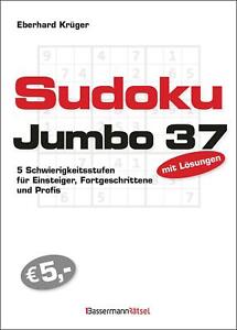 Sudokujumbo 37 Eberhard Krüger