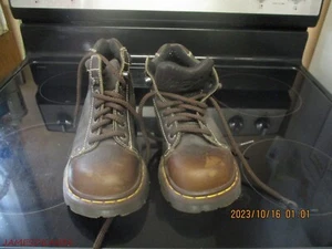 Vintage Dr Martens 8542 Women’s Chunky Platform Shoe Size UK 4 (US 6) BROWN - Picture 1 of 8