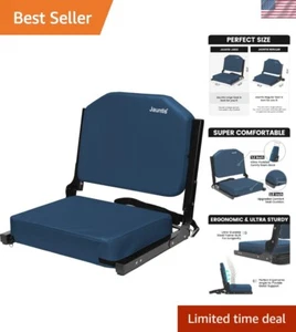 Lightweight Stadium Seats with Ultra Comfort and Secure Fit - 330 lbs Capacity - Picture 1 of 11