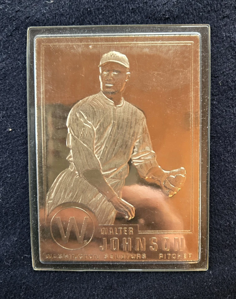 Lote de 20 tarjetas de béisbol 1996 Danbury Mint oro 22KT como nuevas Foto 1 de 4