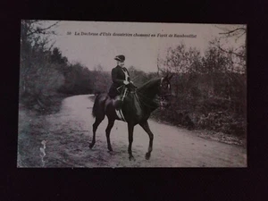 CPA 78 La Duchesse d'Uzès douairière chassant en Forêt de Rambouillet - Bild 1 von 2