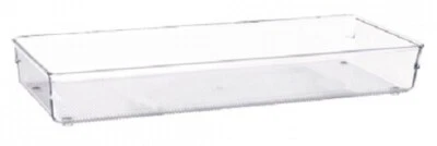 Interdesign LINUS MODULAR DRAWER ORGANISER 15x38x5.1cm Shallow, Rubber Feet - Image 1 of 4