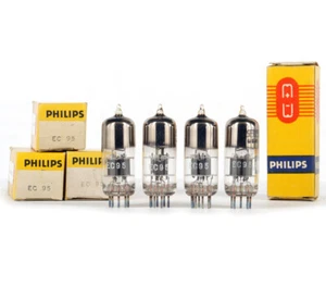 MATCH QUAD EC95/6ER5 PHILIPS NOS Tubo Tubo Válvula Lámpara ഀ 真空管 电子管 Valvola - Imagen 1 de 3