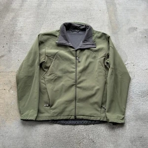 Vintage Y2k Salomon Mens Clima Pro Soft Shell Adventure Jacket Green Large - Picture 1 of 9