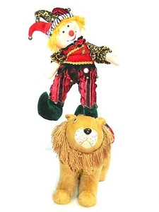 STUFF CIRCO PAYASO TRUCO MONTAR LEÓN ARGENTINA 23" ALTO ÚNICO NUEVO  - Imagen 1 de 12