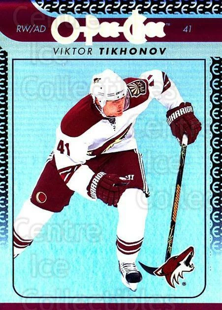 2009-10 O-pee-chee Rainbow #91 Viktor Tikhonov - Image 1 of 1