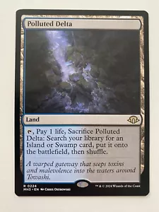Polluted Delta (0224) *Non-Foil* Base Rare MH3 MTG NM/MT Combined Shipping - Picture 1 of 2