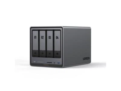 UGREEN NASync DXP4800 Plus, 4-Bay Thunderbolt™ NAS with Intel®  Pentium Gold, 5- - Image 1 of 2