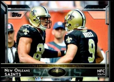 2015 Topps #242 New Orleans Saints NM-MT Saints J2M - Image 1 of 2