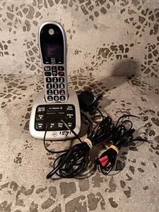 Telefono domestico singolo cordless BT 4600 DECT pulsanti grandi blocco chiamate risponditore - Foto 1 di 9