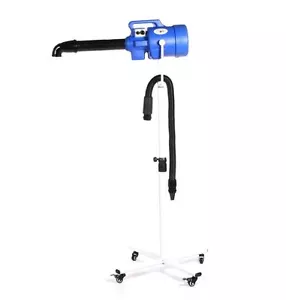 Pedigroom Cane Toelettatura Mobile Portatile Pet Pelliccia Asciugacapelli + Base - Foto 1 di 3