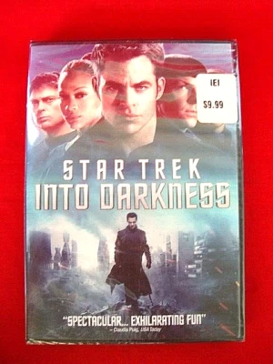 DVD-STAR TREK INTO DARKNESS Starring Chris Pine 2013 Widescreen -Brand New - Image 1 of 4