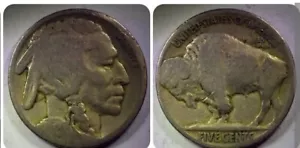 1920 P Buffalo Nickel #18wm - Picture 1 of 5