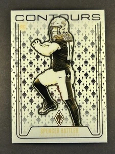 2024 Panini Phoenix - Spencer Rattler #CON-SSR - Contours - New Orleans Saints - Bild 1 von 2