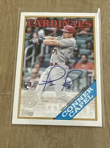 2023 Series 1 1988 Topps Baseball Conner Capel #88BA-CCA Rookie Auto RC - Picture 1 of 2