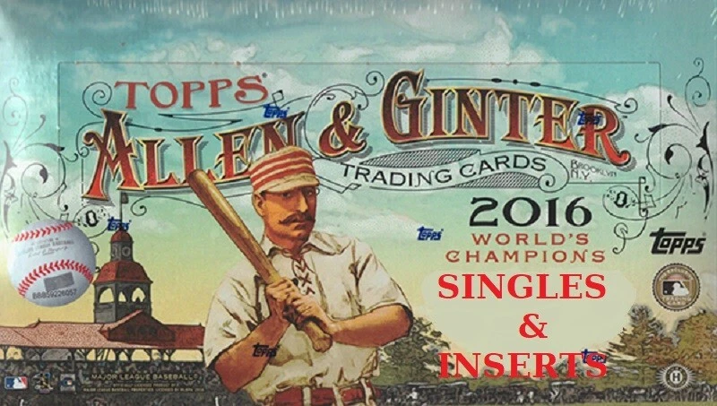 2016 Allen Ginter Base & Insert Singles - Image 1 of 1