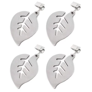 4pcs Stainless Steel Tablecloth Weights Metal Clips For Home And Outdoors - Picture 1 of 7