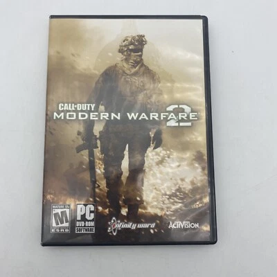 Call of Duty Modern Warfare 2 PC DVD-ROM Software Complete CIB Tested - Image 1 of 4