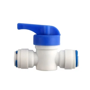 Rubinetto tubo 1/4"con tubo1/4" per osmosi inversa ON - OFF - Foto 1 di 1