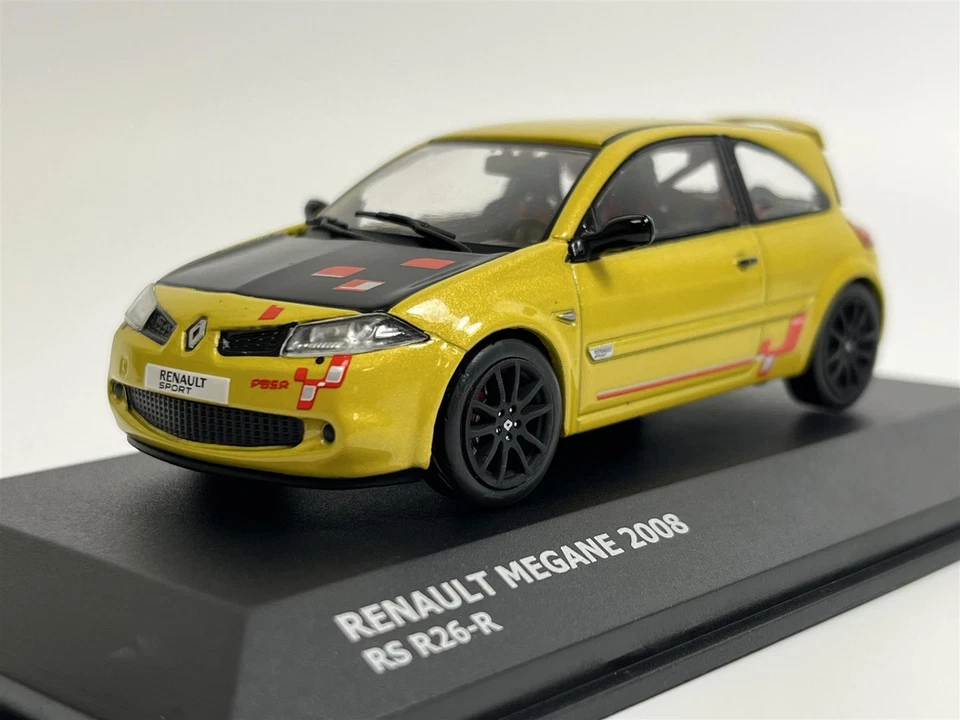 Solido RENAULT MEGANE R26-R 2008 SIRIUS YELLOW 1 43