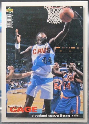 Michael Cage (Cavaliers/San Diego State) 1995-1996 Collector's Choice #75 - Image 1 of 2
