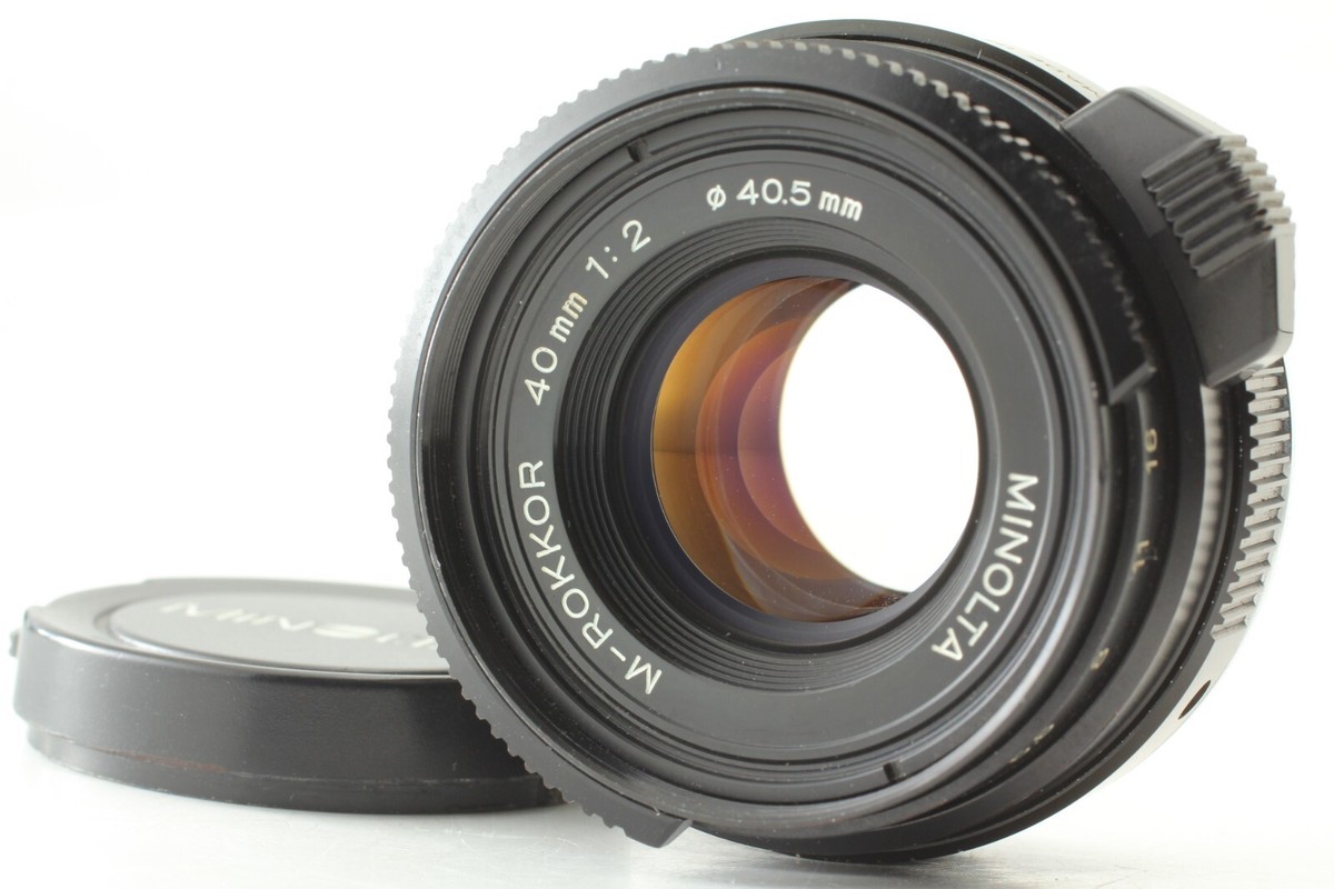 MINOLTA Mロッコール　M40mm F2 (CL用) 標準】MINOLTA M-ROKKOR 40mm F2 外観レビュー | 収差Love