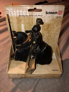 Schleich 70032 Torneo Caballero Negro y Oro Retirado Mundo de Caballeros - Imagen 1 de 5