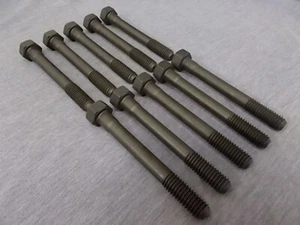 Ford Kent PRE-CROSSFLOW O.E. H/T Self-Colour BLACK Cylinder Head Bolt Set (10) - Picture 1 of 4