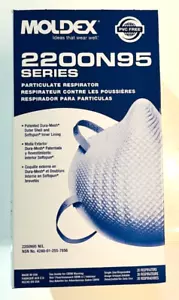 Mascarillas Moldex 2200 N95 20 por caja respirador de partículas mediano/grande EXP 5/2030 - Imagen 1 de 1