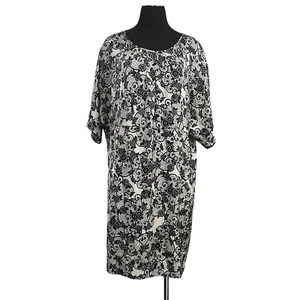 Hi There By Karen Walker Lace Print Lined Dress Size 16 XL Women Designer - Picture 1 of 6
