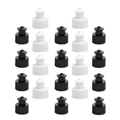 40 PIEZAS Tapas de Botella de Agua Tapas de Tornillo Tapa de Botella Retorcida Tapas de Botella de Plástico Foto 1 de 4