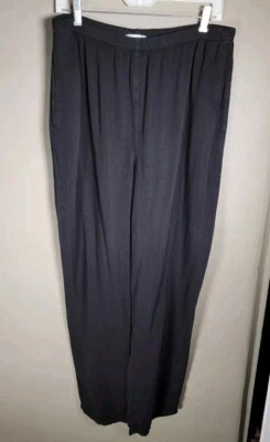 Calça Russ Berens L Feminina Tamanho 100% Tencel Lagenlook Artística Minimalista - Imagem 1 de 4