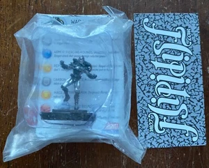 NEW VTG MARVEL HEROCLIX WAR MACHINE WIZKIDS IRONMAN TOY FIGURE #200 COMIC BOOK - Picture 1 of 2