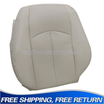 Cubierta de asiento de cuero superior para pasajero Mercedes-Benz E300 E320 E350 2005 a 2009 Foto 1 de 4