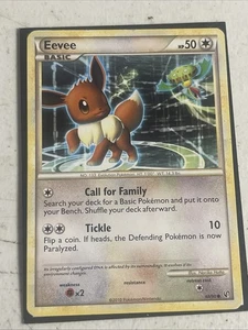 Eevee 48/90 Regular Common 2010 Pokemon HGSS Unerschrocken MP - Bild 1 von 2