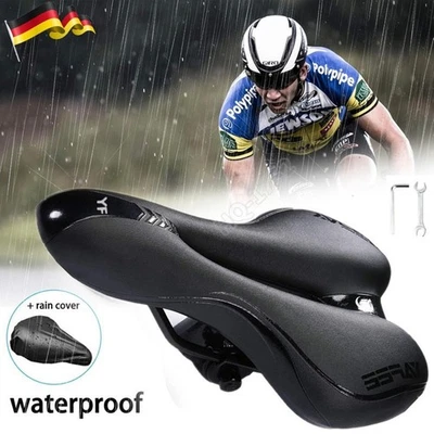Ergonomische GEL Fahrrad Sattel Fahrradsitz Prostata Herren Damen MTB Unisex DHL - Bild 1 von 4