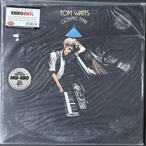Tom Waits Closing Time HQ RTI 180g Stereo Asylum Rhino Vinyl 2010 New Sealed LP - Imagen 1 de 7