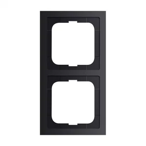 Busch Jäger Future Linear Schwarz 2 Fachrahmen - Bild 1 von 1